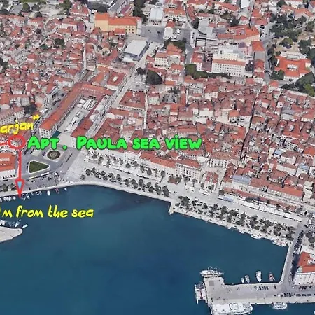 Of The Tops Center Apartment, Sea View In Town Split
