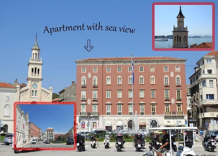 Of The Tops Center Apartment, Sea View In Town *