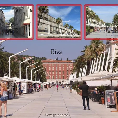 Of The Tops Center Apartment, Sea View In Town Daire Split